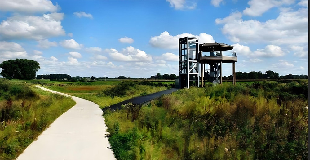Uitkijktoren Camping de Zwiese